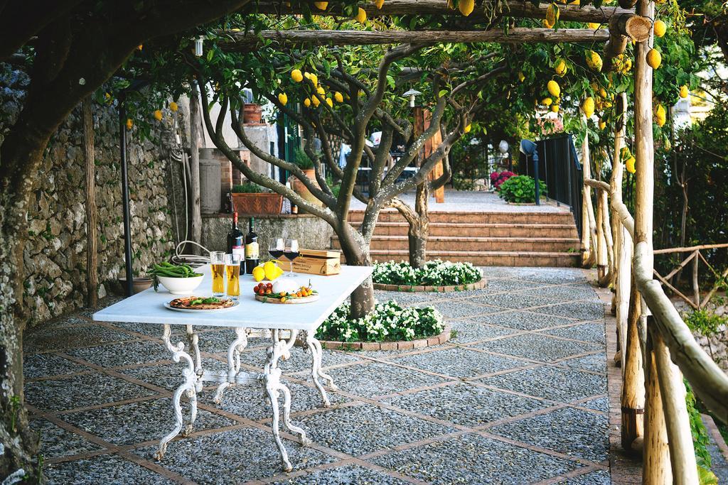 Sea View Villa In Ravello With Lemon Pergola, Gardens And Jacuzzi - Ideal For Elopements Kültér fotó